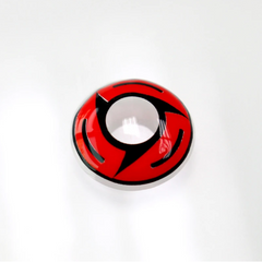 Cosplay Sharingan Bladed Red Coloured Contact Lenses