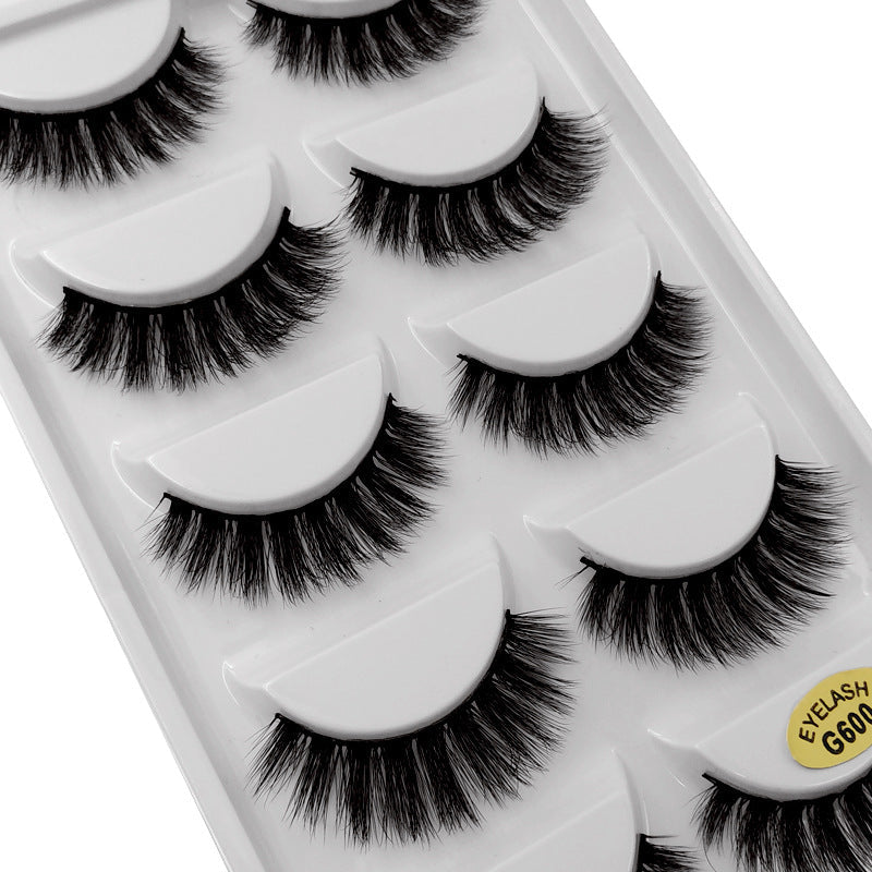 Mink Hair 10 Piece Mink Hair Eyelashes