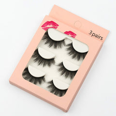 New Waterproof 3 Piece G301 Mink Hair Eyelashes