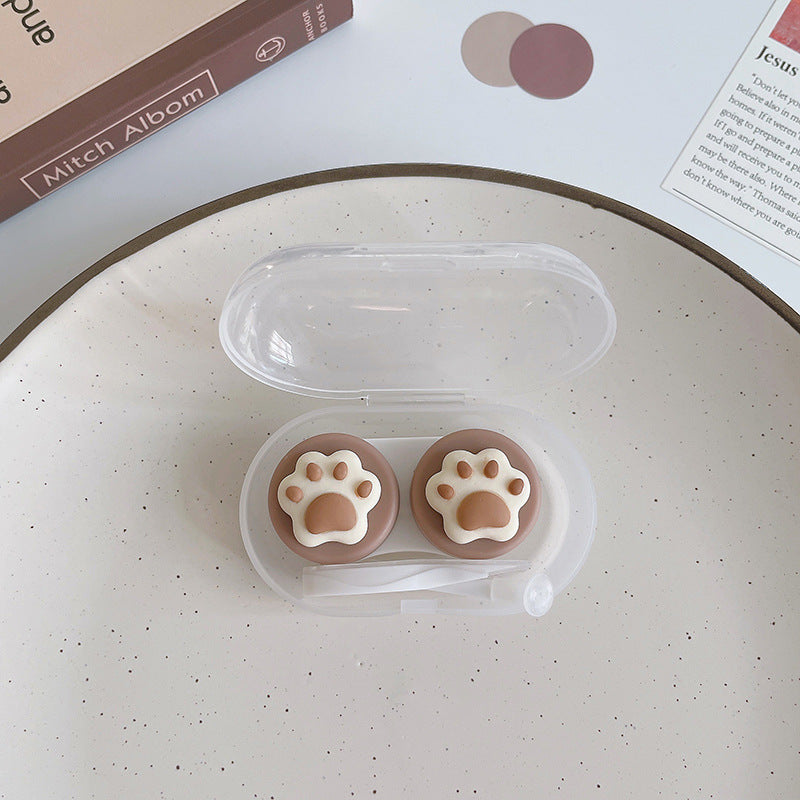 Solid Colored Contact Lens Case