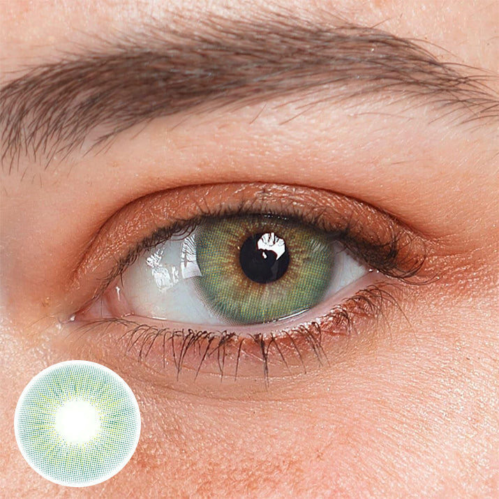 Elfie Green Coloured Contact Lenses