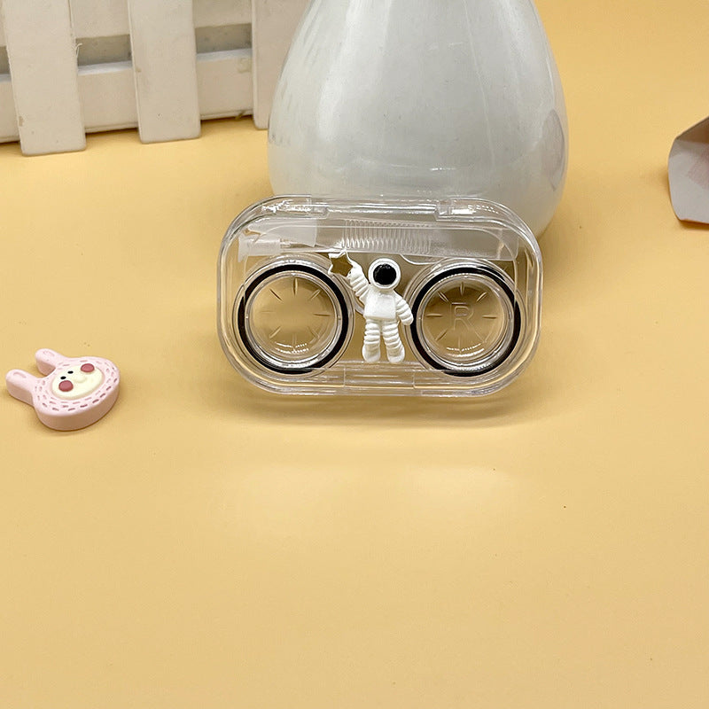 Astronaut Colored Contact Lens Case