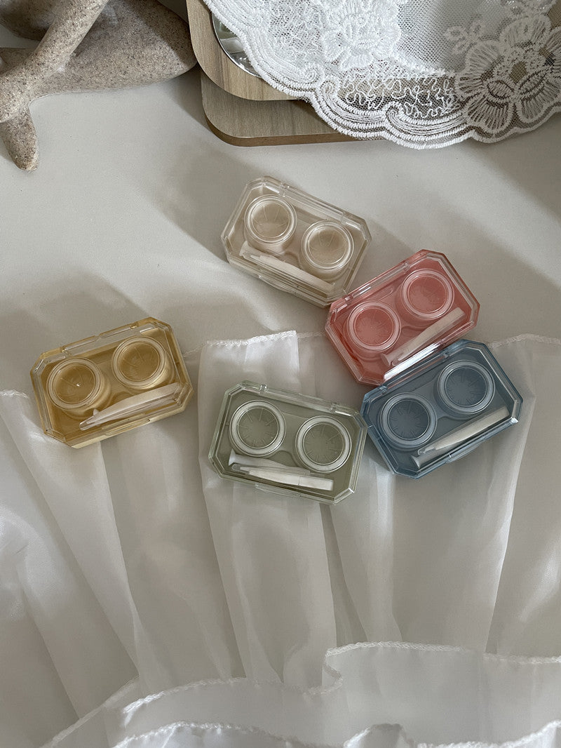 Mini Colored Contact Lens Case