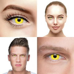 Halloween Yellowout Coloured Contact Lenses