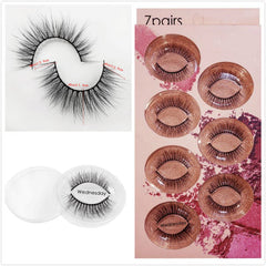 Wednesday 7 Piece Mink Hair Eyelashes