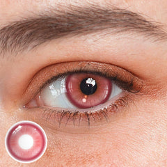 Cosplay Fairy Red Coloured Contact Lenses