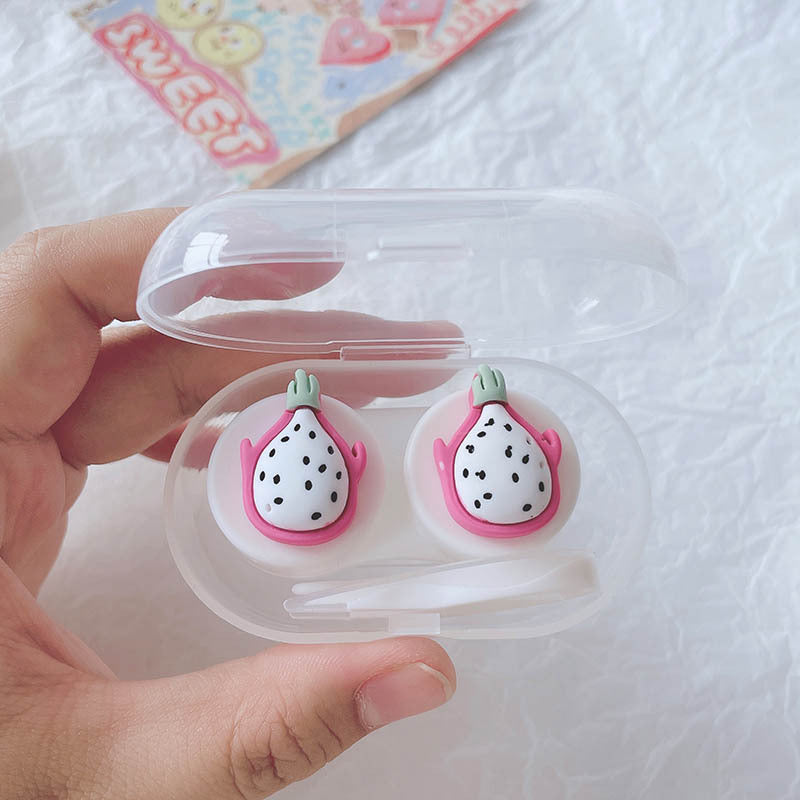 Cute Fruit Colored Contact Lens Case