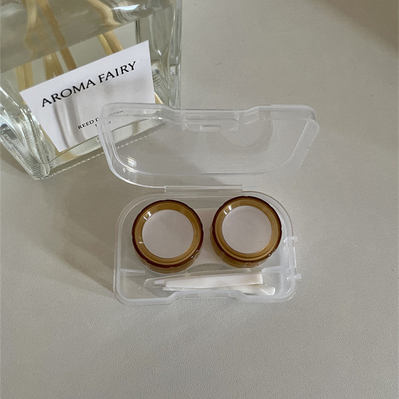 Small Minority Colored Contact Lens Case