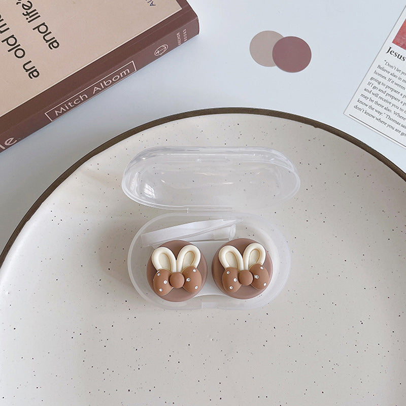 Solid Colored Contact Lens Case