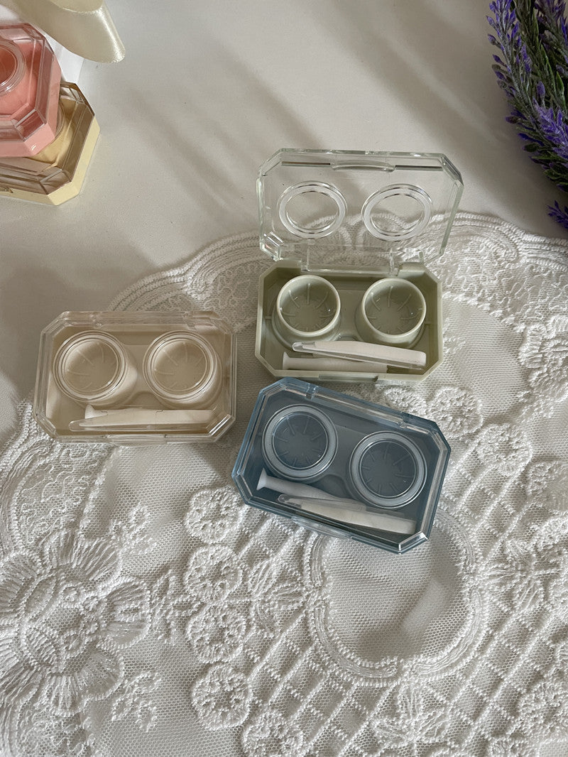 Mini Colored Contact Lens Case