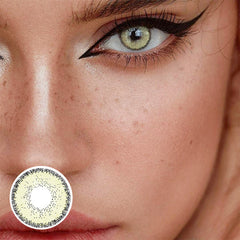 Natural Colors MEL Yellow Coloured Contact Lenses