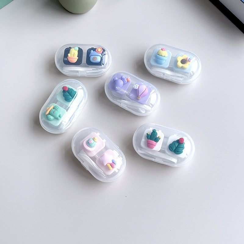 DIY Colored Contact Lens Case