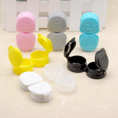 Candy Colors Multicolor Colored Contact Lens Case