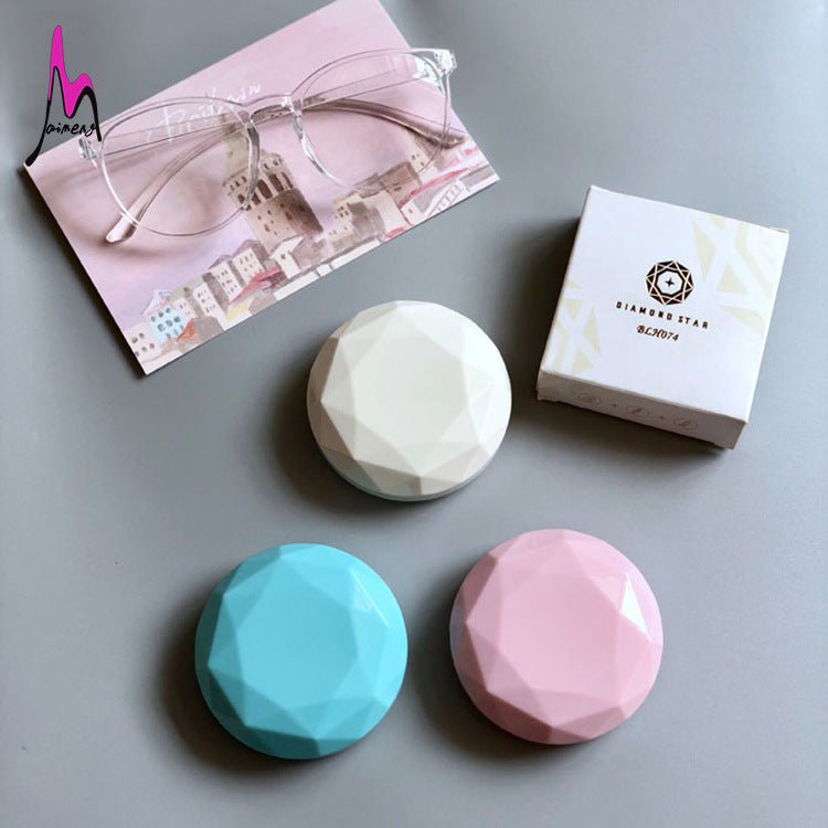 Diamond Colored Contact Lens Case