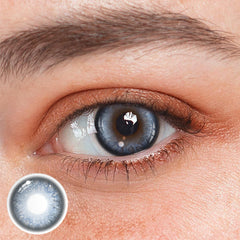 Penina Blue Prescription Coloured Contact Lenses