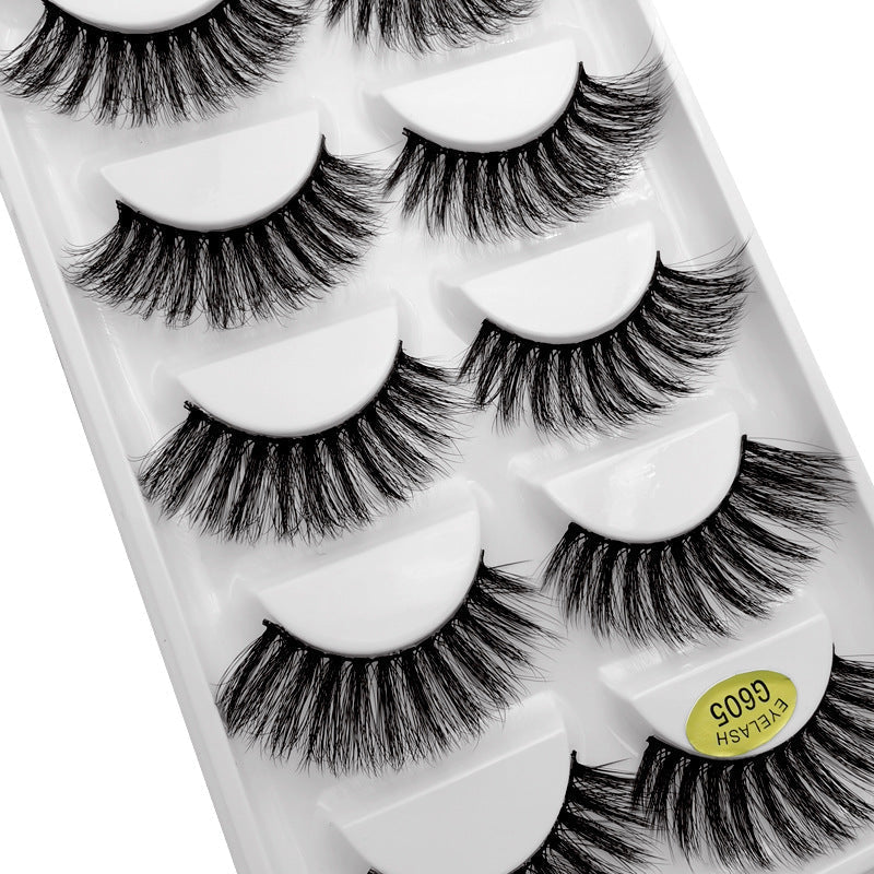 Mink Hair 10 Piece Mink Hair Eyelashes