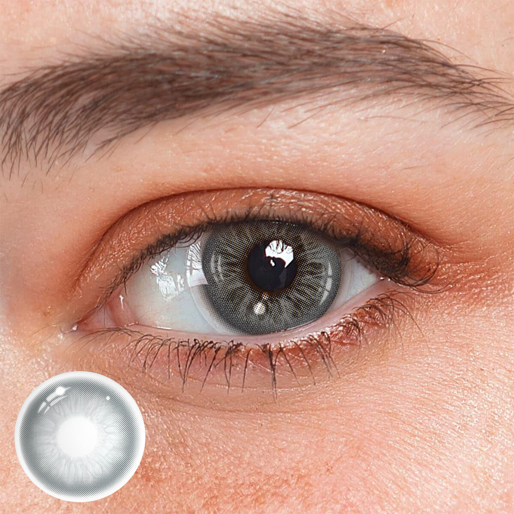 Celeste Gray Coloured Contact Lenses