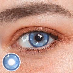 Cosplay Fairy Blue Coloured Contact Lenses