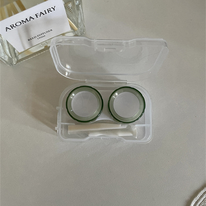 Small Minority Colored Contact Lens Case