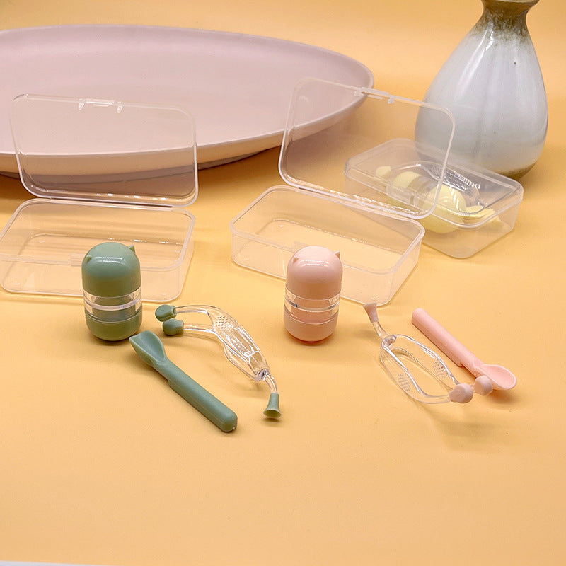 Delicate Colored Contact Lens Case