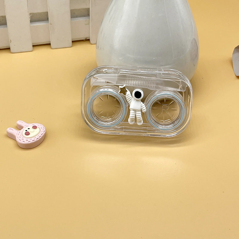 Astronaut Colored Contact Lens Case