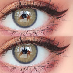 Neala Green Prescription Coloured Contact Lenses