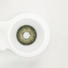 Amazonia Green Prescription Coloured Contact Lenses