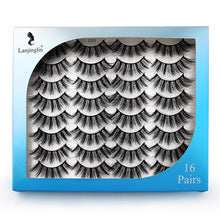 3D Cat Eye 10 Piece Mink Hair Eyelashes