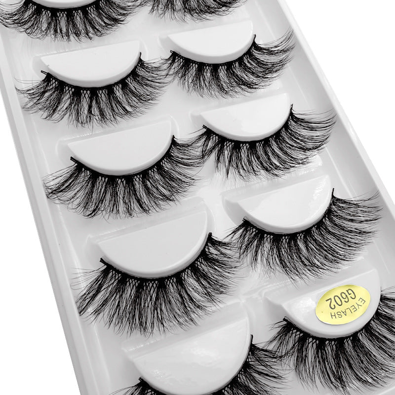 Mink Hair 10 Piece Mink Hair Eyelashes