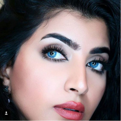 NATURAL COOL BLUE Coloured Contact Lenses