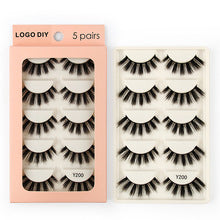 7D Dense 10 Piece Mink Hair Eyelashes