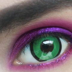 Cosplay Green Manson Coloured Contact Lenses