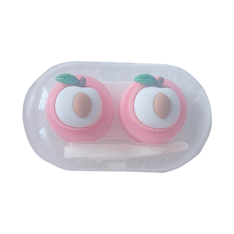 Cute Fruit Colored Contact Lens Case