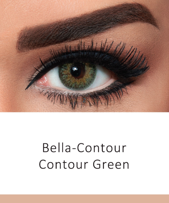 CONTOUR GREEN Coloured Contact Lenses