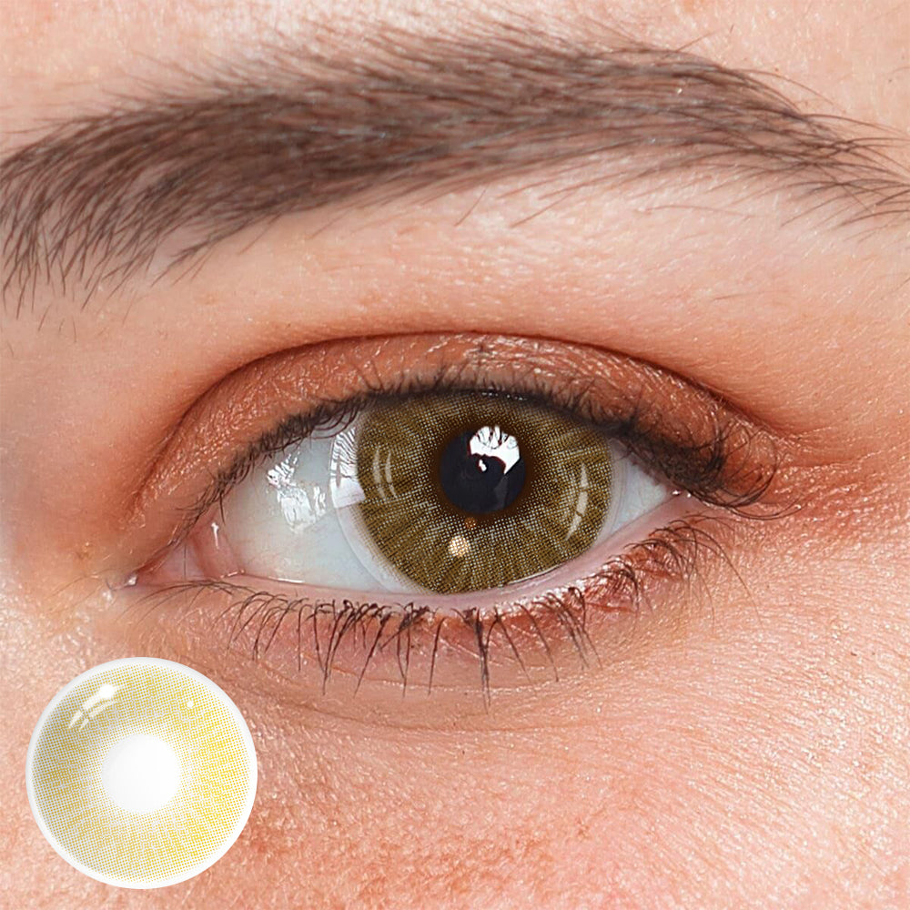 Bellini Brown Prescription Coloured Contact Lenses