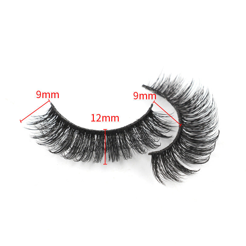 7D Dense 10 Piece Mink Hair Eyelashes