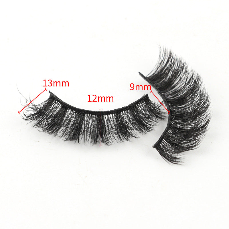 7D Dense 10 Piece Mink Hair Eyelashes