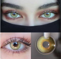 LA GIRL Green Daily (10 Pcs) Coloured Contact Lenses