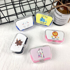 Cute Cartoon Colored Contact Lens Case