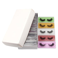 3D  Mixed Colors And Mixed Models  10 Piece  Mink Hair Eyelashes