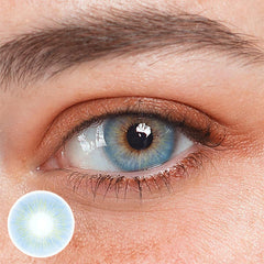 Elfie Blue Coloured Contact Lenses