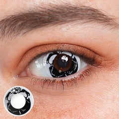 Cosplay Spider Animal Black Coloured Contact Lenses