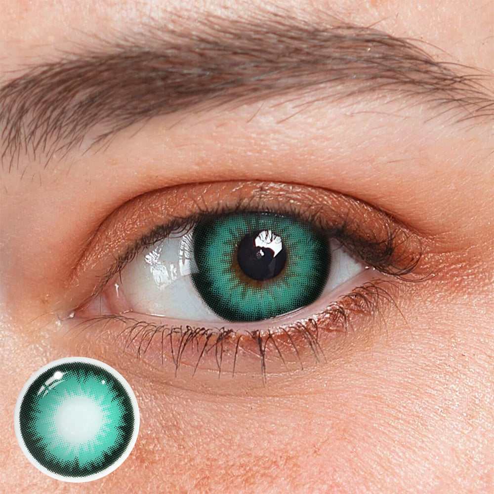 DIAMOND Gray Green  Coloured Contact Lenses