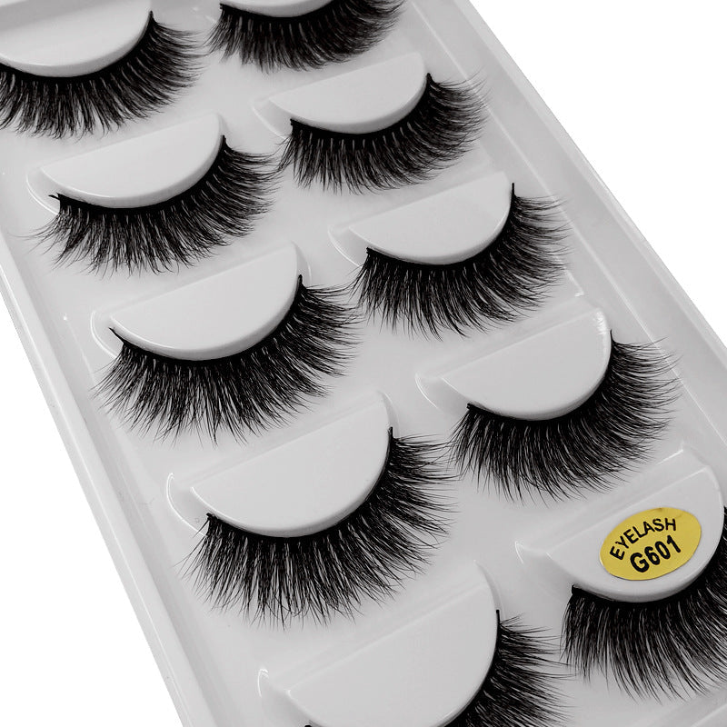 Mink Hair 10 Piece Mink Hair Eyelashes