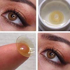 Pixie Brown Coloured Contact Lenses