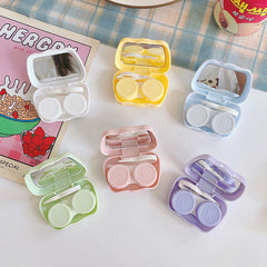 Cute Bear Colored Contact Lens Case