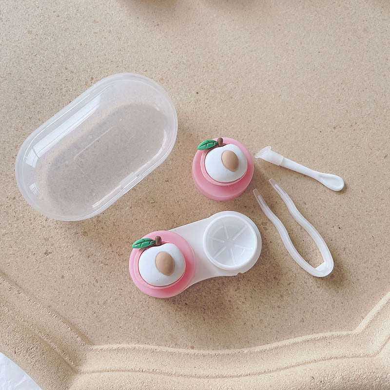 Cute Fruit Colored Contact Lens Case