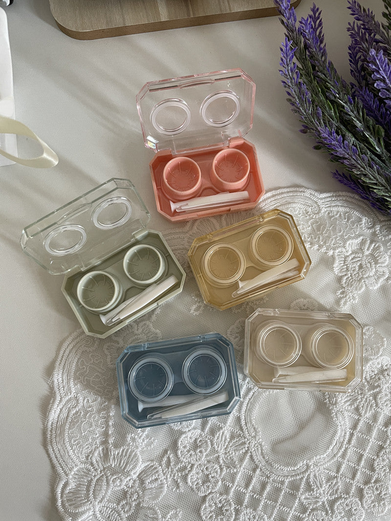 Mini Colored Contact Lens Case