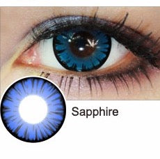 Halloween Miracle Sapphirl green Prescription Coloured Contact Lenses