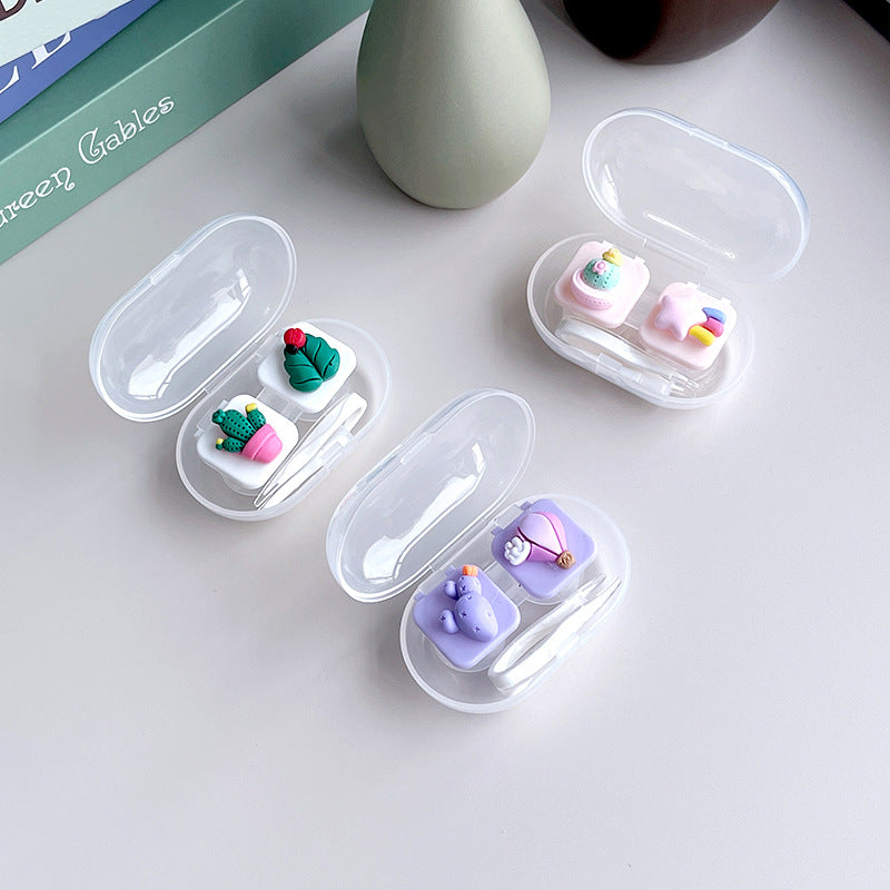 DIY Colored Contact Lens Case